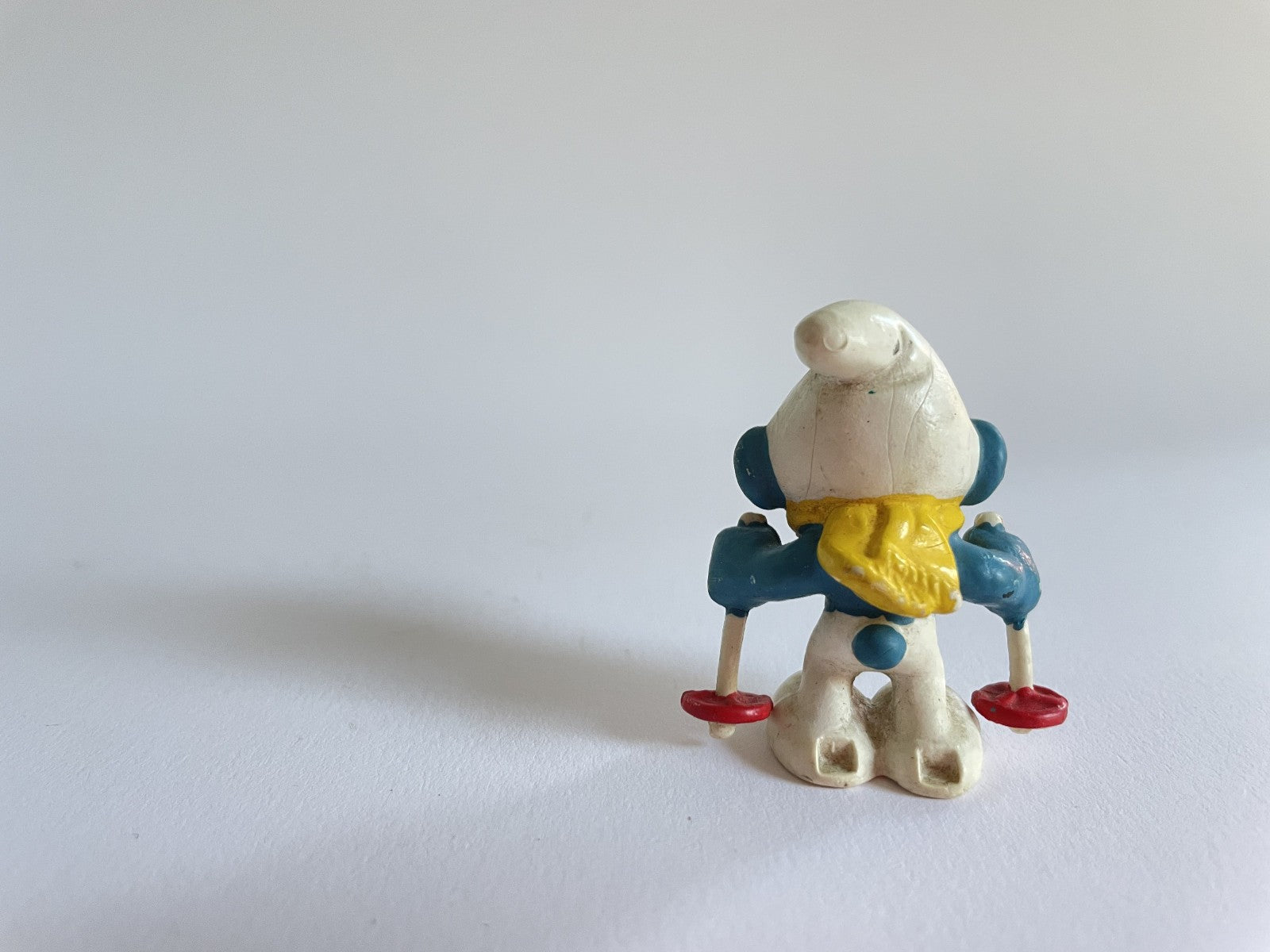 ✪ SKIFAHRER SCHLUMPF OHNE SKI SPIELFIGUR GUT