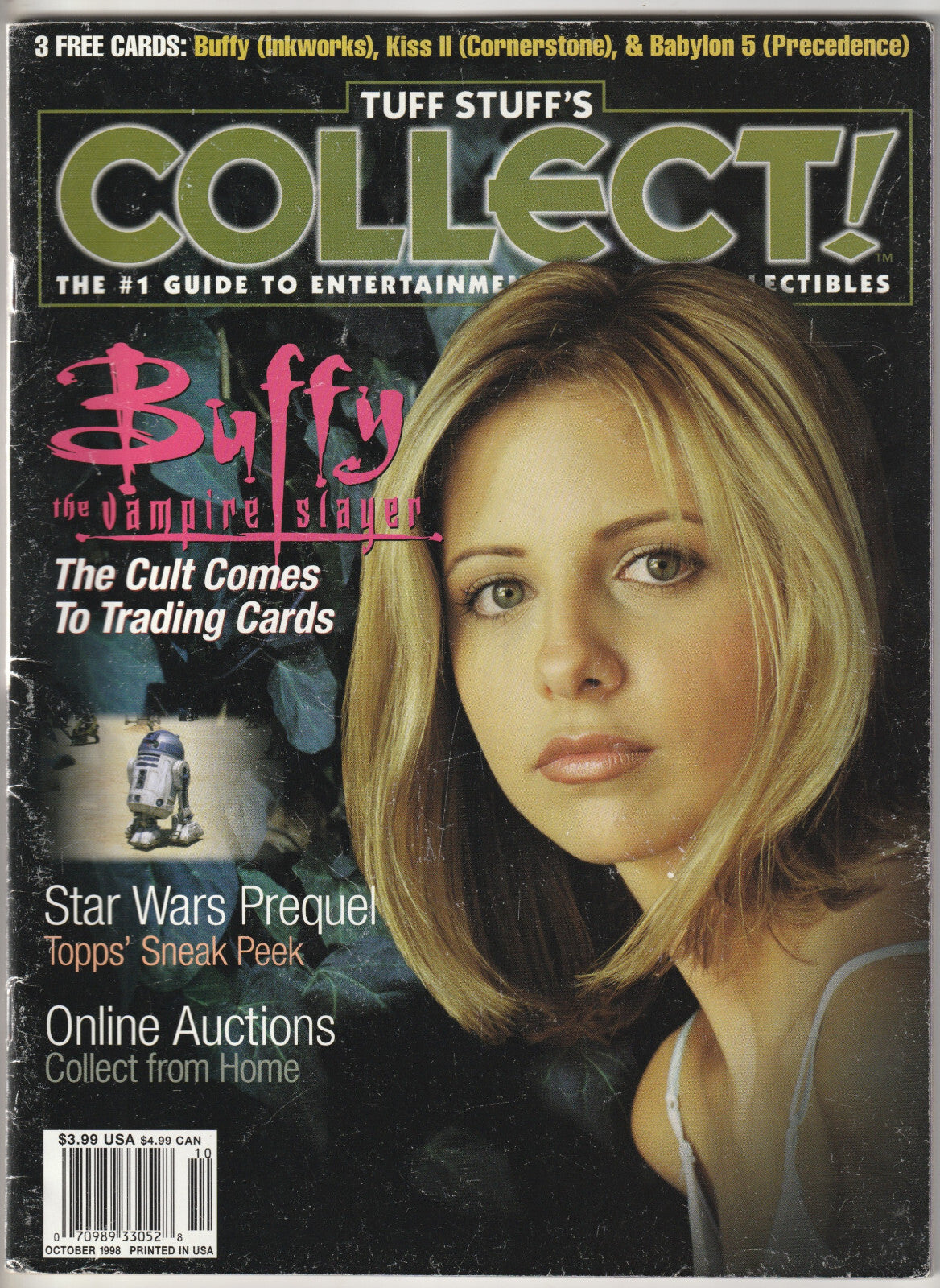 ✪ TUFF STUFF´S COLLECT! Buffy the Vampire Slayer ohne Beilage US-MAGAZIN Z2-