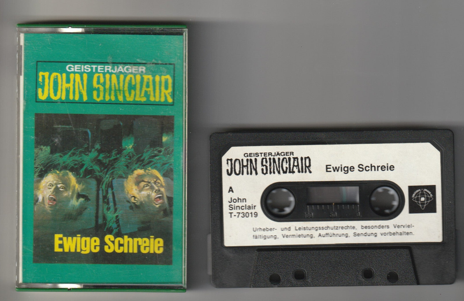 ✪ GEISTERJÄGER JOHN SINCLAIR Ewige Schreie, Studio Braun HÖRSPIEL-KASSETTE