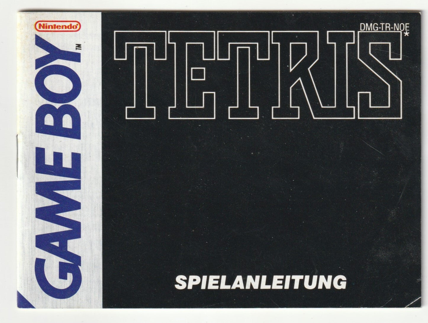 ✪ TETRIS, Nintendo 1990 GAME BOY SPIELEANLEITUNG Z1-
