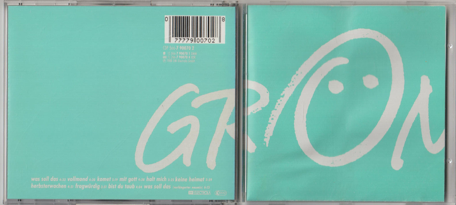 ✪ Herbert Grönemeyer - Ö, Electrola - CDP 566-7 90070 2 | CD | SEHR GUT