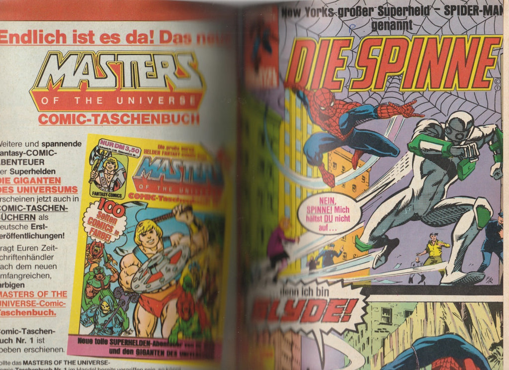 ✪ DIE SPINNE COMIC-SUPERBAND #12 (Hefte 128+131), Condor/Marvel COMICHEFT Z2
