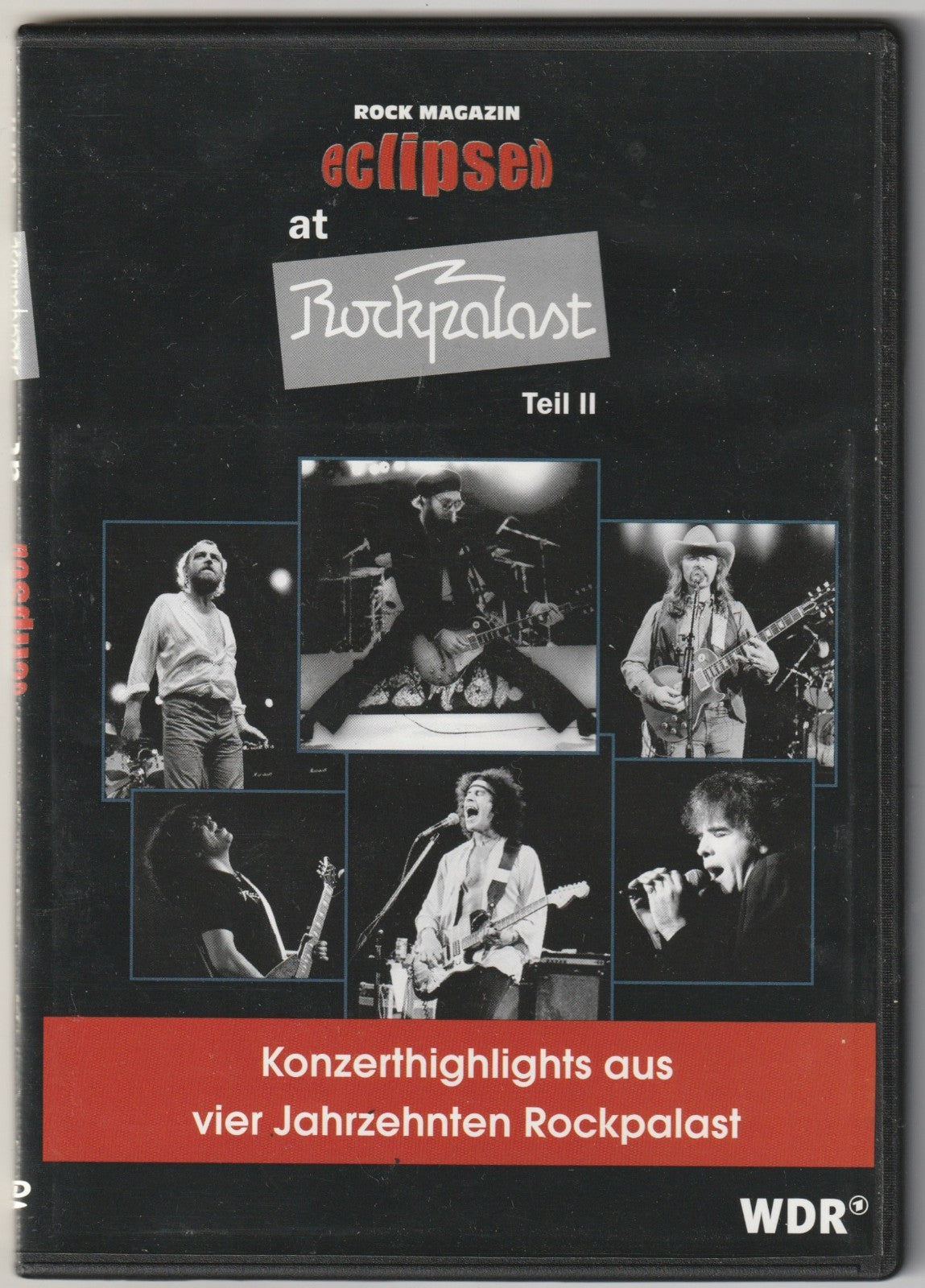 ✪ ECLIPSED AT ROCKPALAST #2, Eclipsed/WDR 2010 DVD NEUW TOP