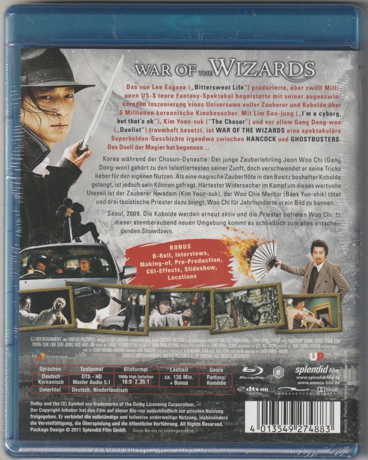 ✪ WAR OF THE WIZARDS, Splendid Film 2011 BLU-RAY NEU OVP TOP