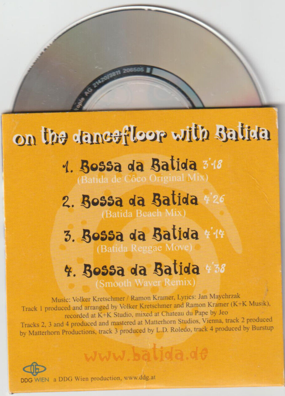 Batida de Coco Hit-Mix, DDG Wien | MINI-PROMO-CD | GUT