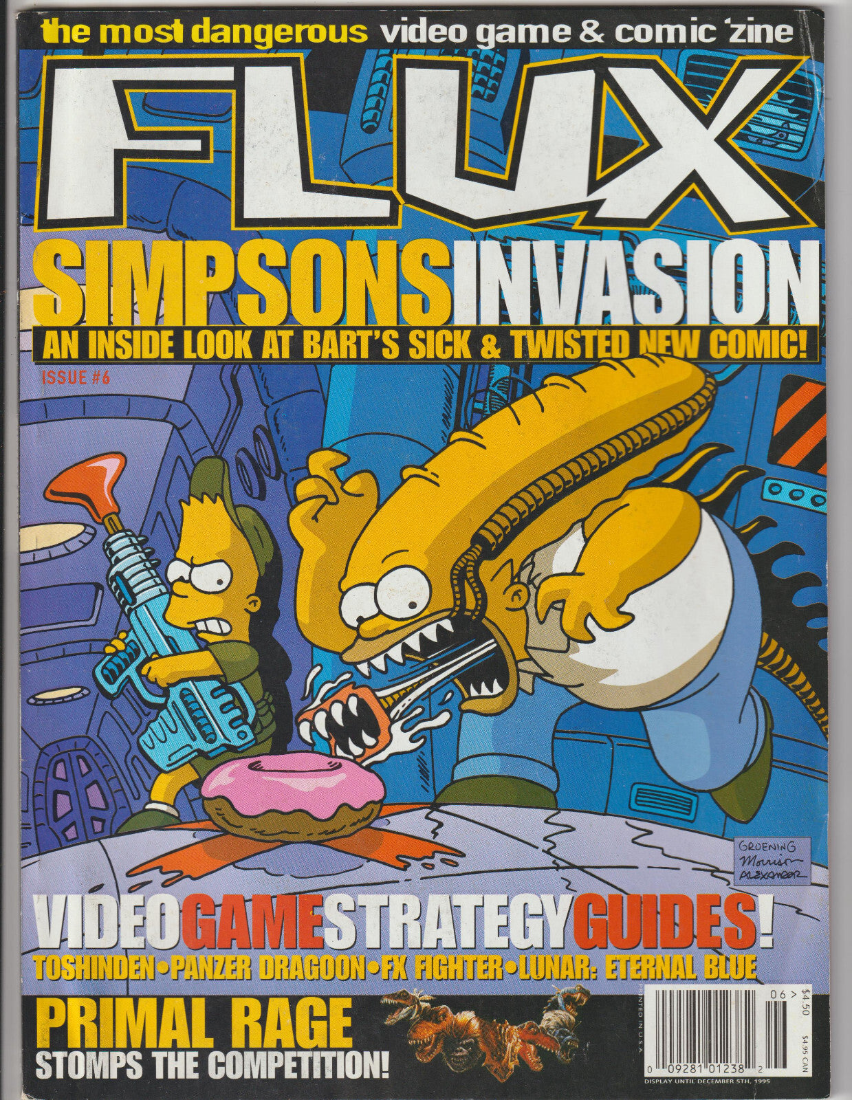 ✪ Flux Nr.06 Simpsons Invasion, Big Entertainment 1995 | ALIEN | VAMPIRELLA
