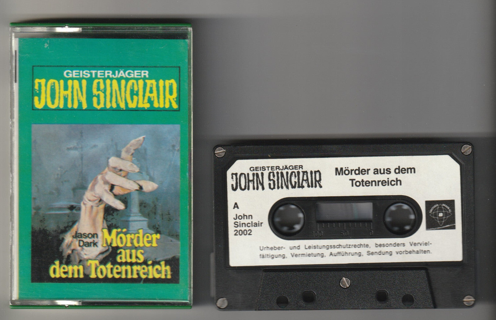 ✪ GEISTERJÄGER JOHN SINCLAIR Mörder aus dem Totenreich, Bastei HÖRSPIEL-KASSETTE