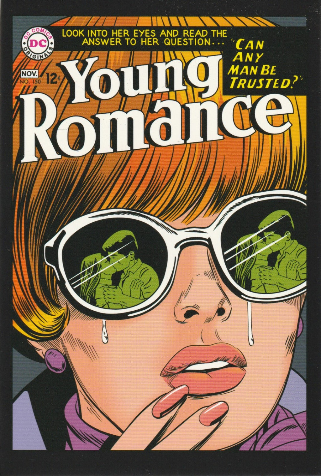 ✪ YOUNG ROMANCE #150, DC Comics COMIC-POSTKARTE/ANSICHTSKARTE NEU