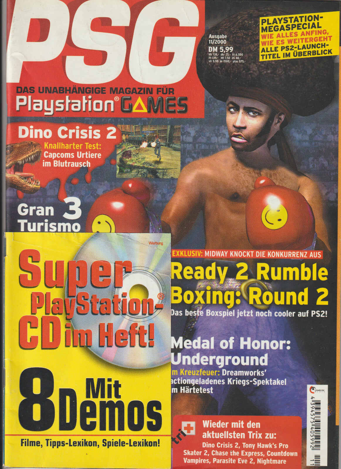 PSG Playstation Magazin Nr.11/2000, Computec Media AG 2000 | MAGAZIN | SEHR GUT