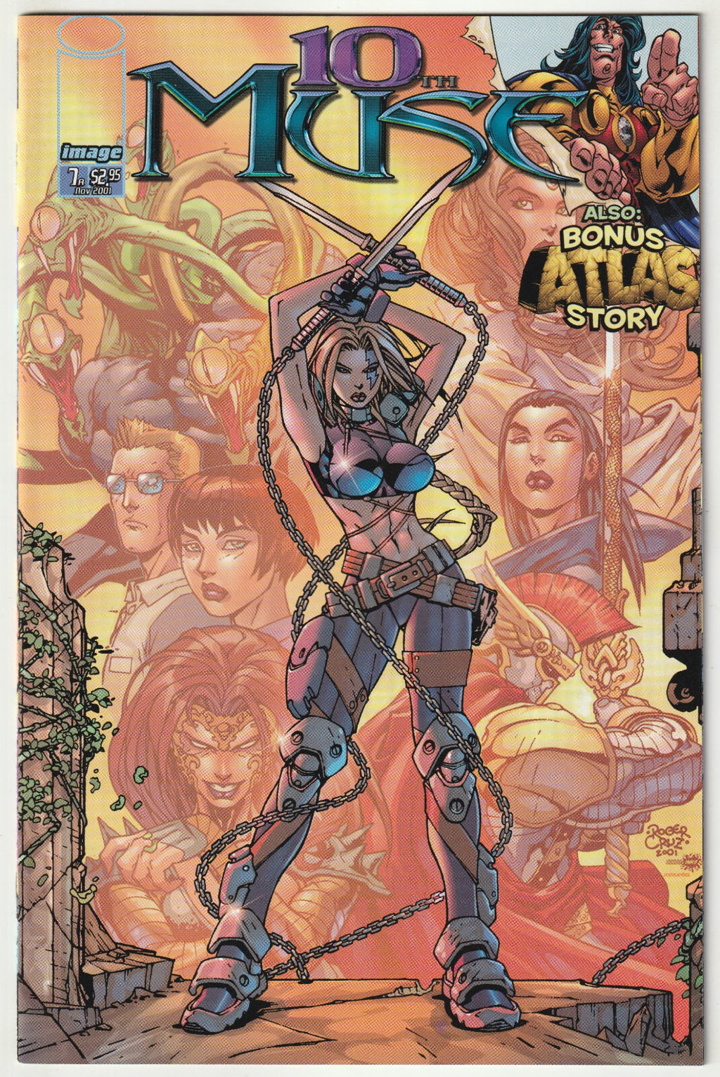 ✪ 10TH MUSE #7, Image Comics 2001 US-COMICHEFT NEUW TOP Z0-1