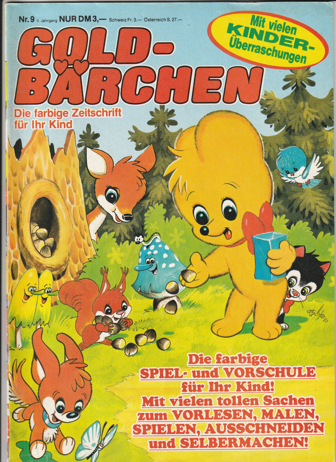 ✪ GOLDBÄRCHEN #9/1987, Condor Verlag 1987 MAGAZIN Z2