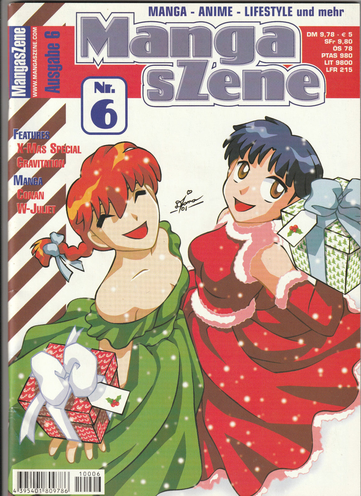 ✪ MANGASZENE #6, MangasZene 2001 MANGA & ANIME-MAGAZIN TOP Z1