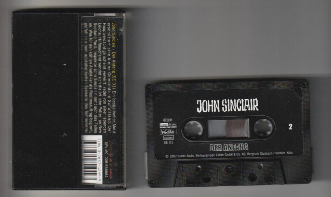 ✪ Geisterjäger John Sinclair #01 Der Anfang, SPV - MC 008-666664 | MC | KASSETTE