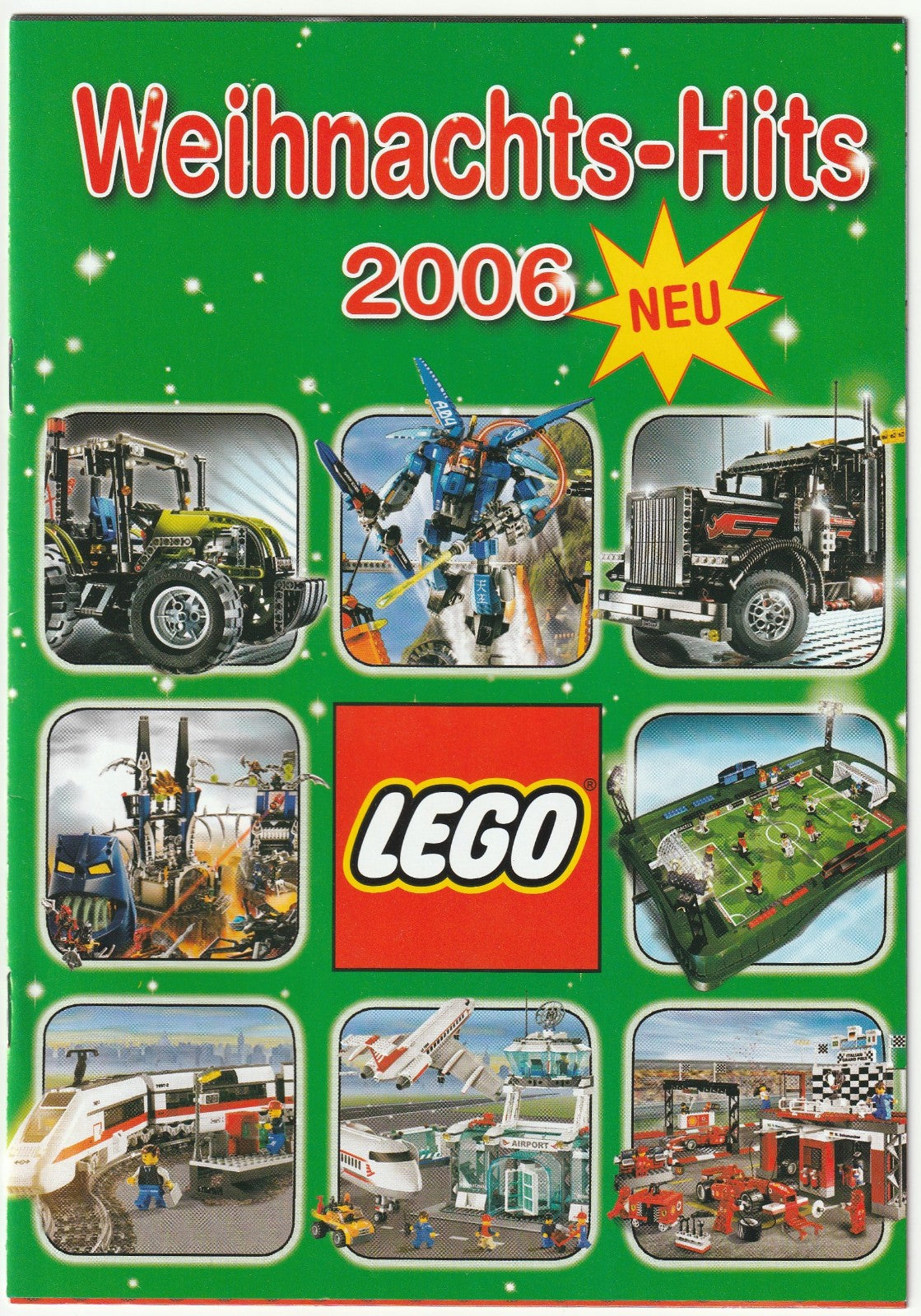 ✪ LEGO WEIHNACHTS-HITS 2006, Lego 2006 WERBUNG WERBE-BROSCHÜRE PROSPEKT NEU TOP
