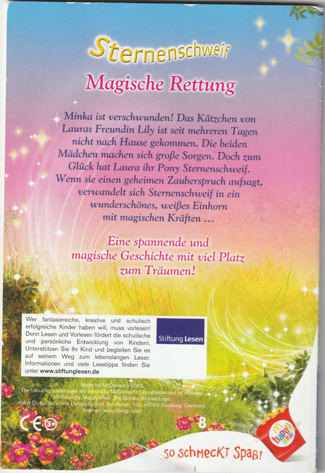 ✪ Sternenschweif - Magische Rettung, Kosmos / McDonalds 2013 | HAPPY MEAL | BUCH