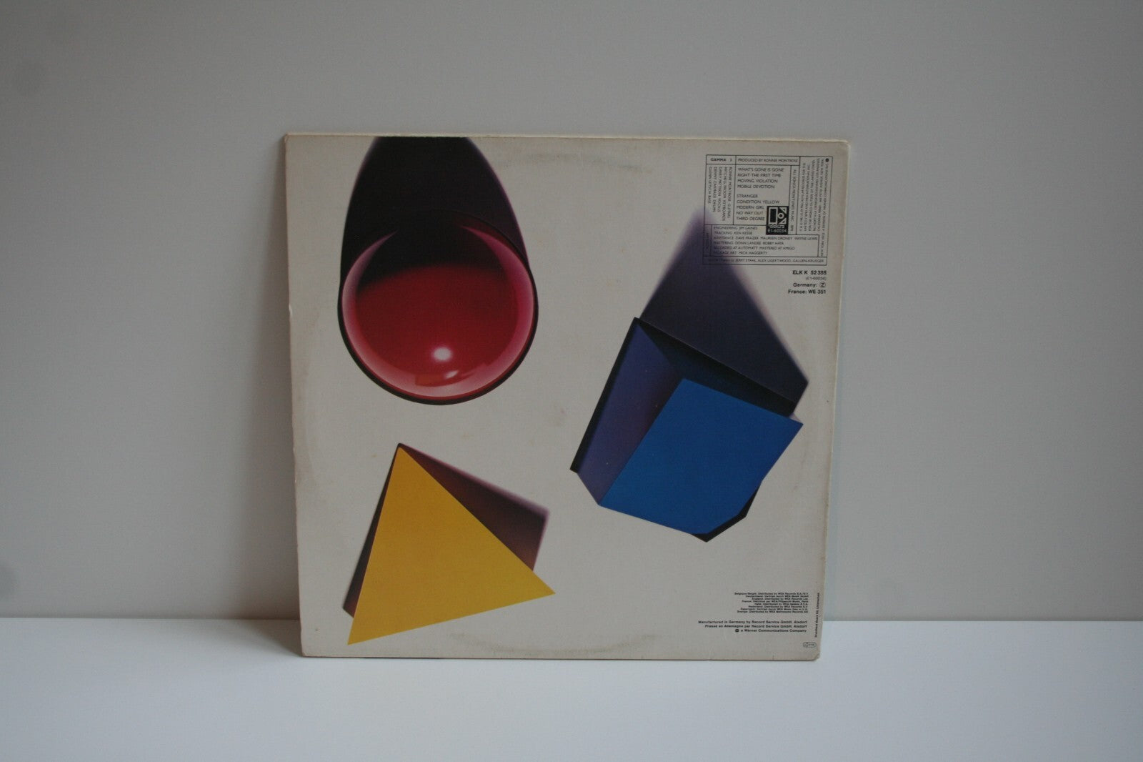 ✪ GAMMA - GAMMA 3, Elektra 1982 - ELK 52355 VINYL LP VG+