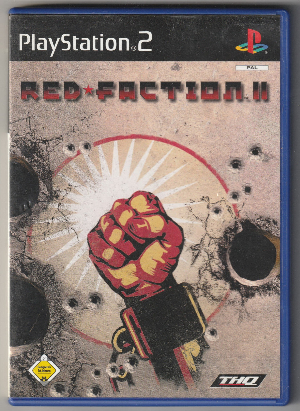 ✪ RED FACTION II, THQ/Sony 2002 PLAYSTATION 2 PS2 VIDEOSPIEL TOP