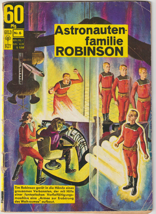 Astronautenfamilie Robinson #06, Bildschriften Verlag BSV COMICHEFT Z3