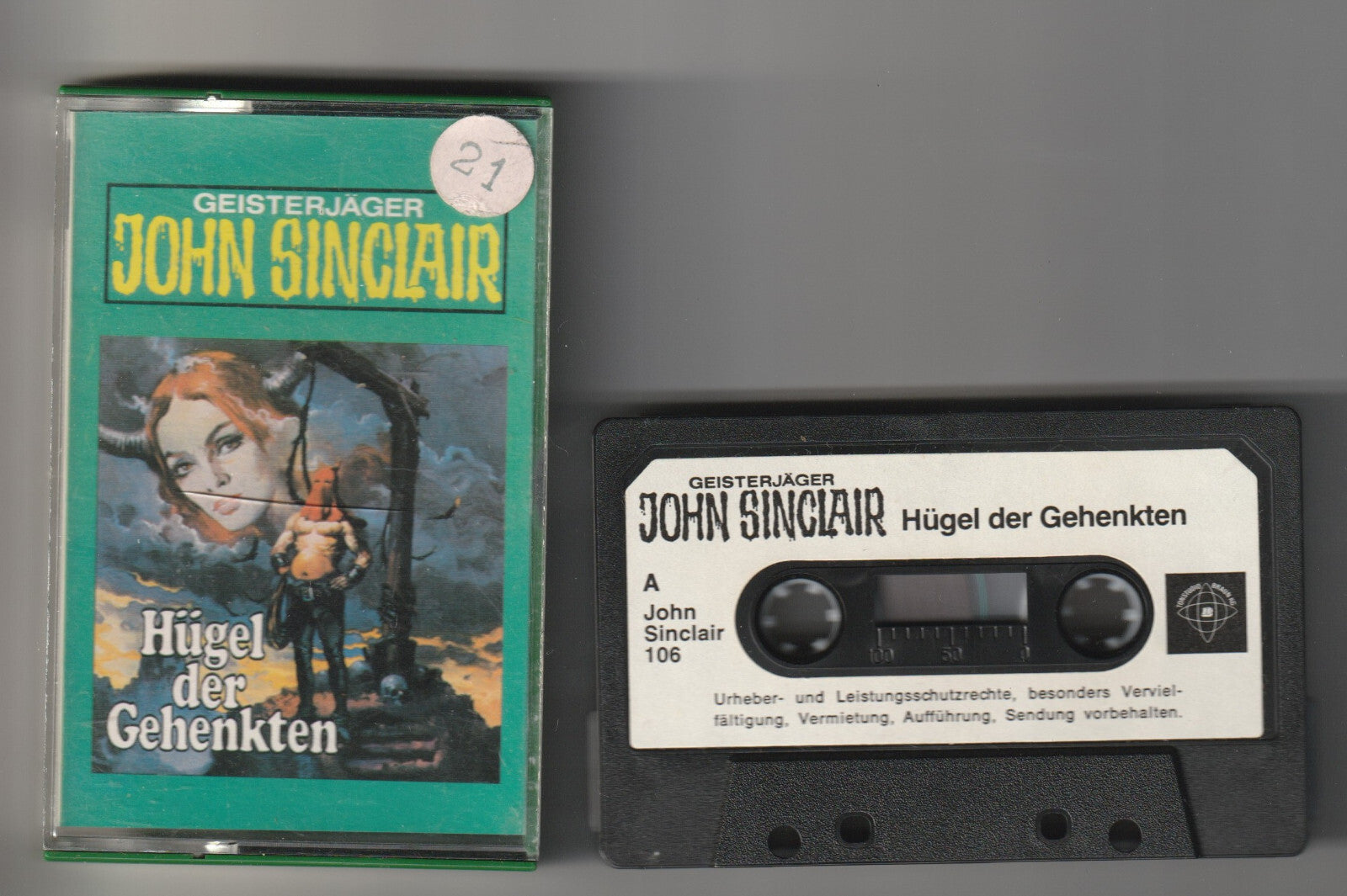 ✪ GEISTERJÄGER JOHN SINCLAIR Hügel der Gehenkten, Bastei HÖRSPIEL-KASSETTE
