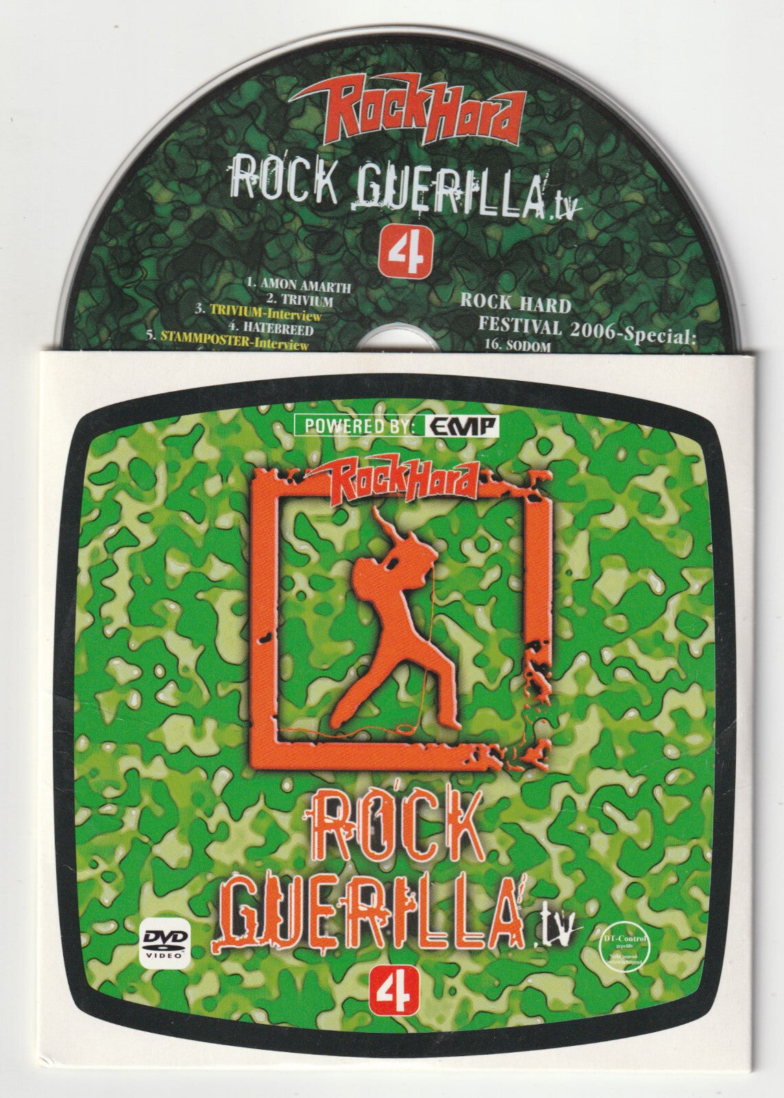 ✪ ROCK HARD ROCK GUERILLA TV #4 METAL-MAGAZIN DVD-BEILAGE