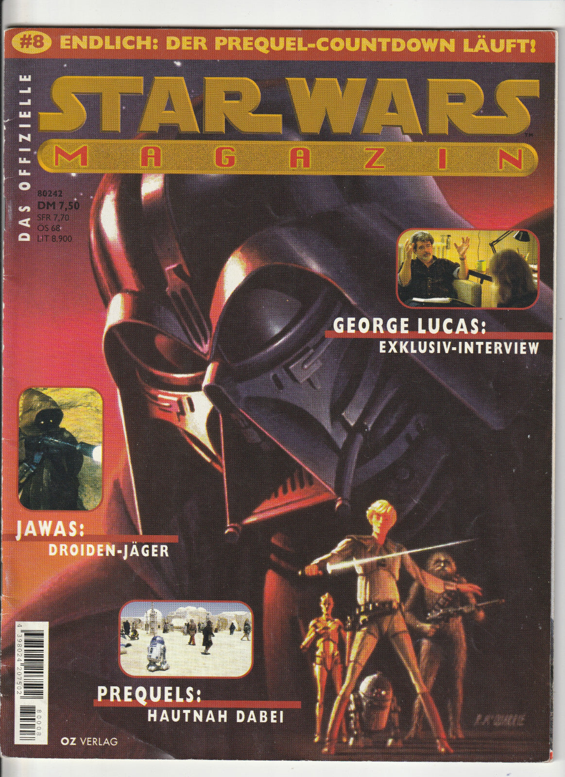 ✪ Star Wars - Das offizielle Magazin #06 Jawas, OZ 1998 | ZEITSCHRIFT | SCI-FI
